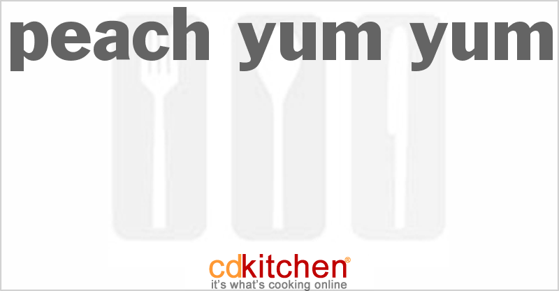 Peach Yum Yum - CDKitchen.com