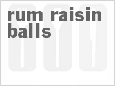 recipe for rum raisin balls