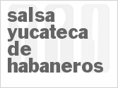 recipe for salsa yucateca de habaneros