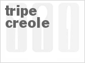 recipe for tripe creole