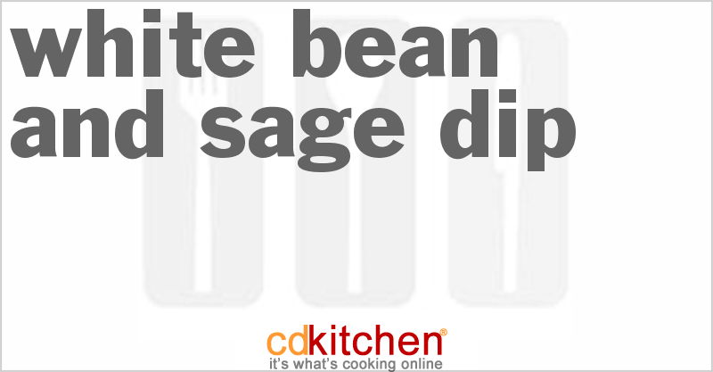 White Bean and Sage Dip - CDKitchen.com
