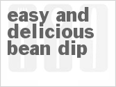 Easy and Delicious Bean Dip
