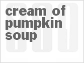Cream of Pumpkin Soup