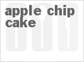 recipe for apple chip cake