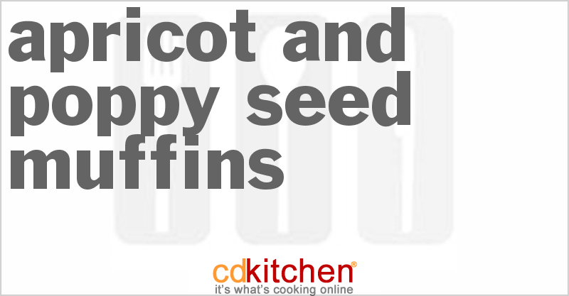 Apricot And Poppy Seed Muffins - CDKitchen.com