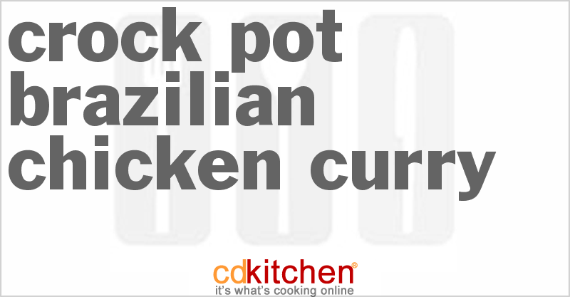 Brazilian Chicken Curry - CDKitchen.com