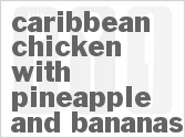 recipe for caribbean chicken with pineapple and bananas