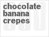 recipe for chocolate banana crepes