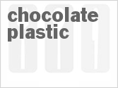 recipe for chocolate plastic