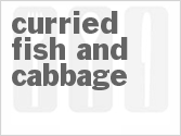 recipe for curried fish and cabbage