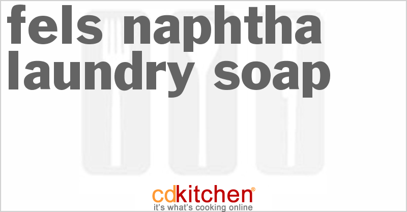 Fels Naphtha Laundry Soap - CDKitchen.com