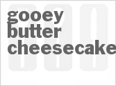 recipe for gooey butter cheesecake