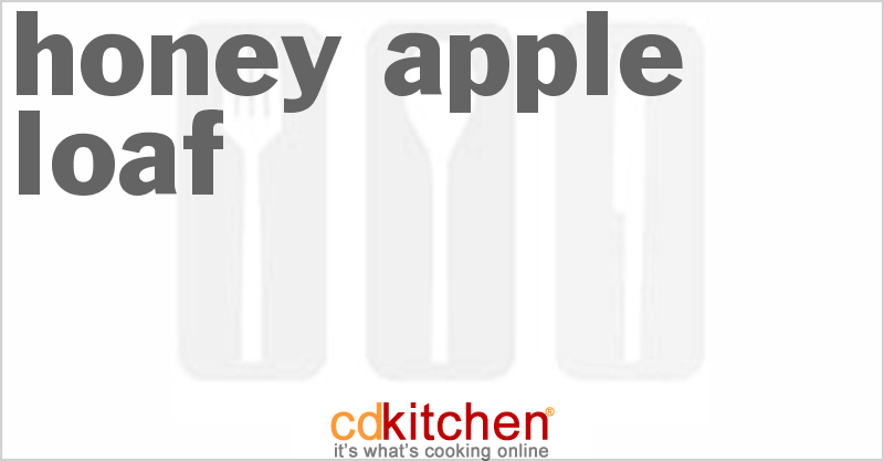 Honey Apple Loaf - CDKitchen.com