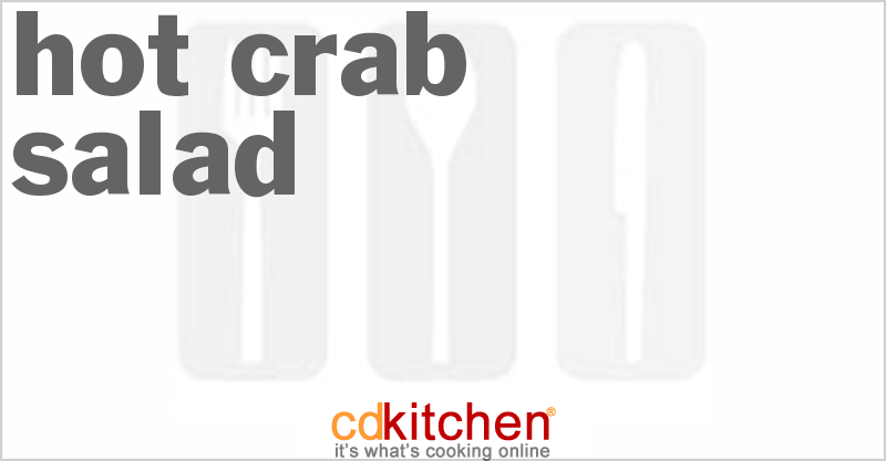 Hot Crab Salad Recipe | CDKitchen.com