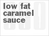 recipe for low-fat caramel sauce