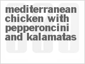 recipe for mediterranean chicken with pepperoncini and kalamatas