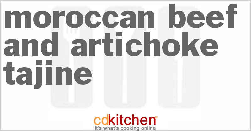 Moroccan Beef And Artichoke Tajine - CDKitchen.com