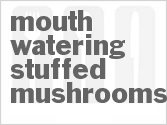 recipe for mouth-watering stuffed mushrooms