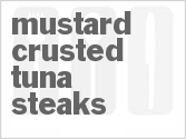 recipe for mustard crusted tuna steaks