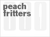 recipe for peach fritters