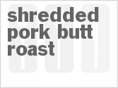 recipe for slow cooker shredded pork butt roast
