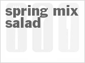 recipe for spring mix salad