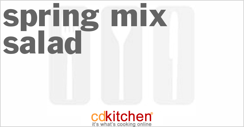 Spring Mix Salad - CDKitchen.com
