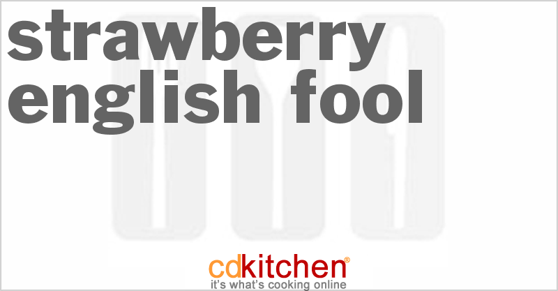 Strawberry English Fool - CDKitchen.com