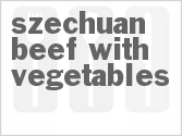 recipe for szechuan beef with vegetables