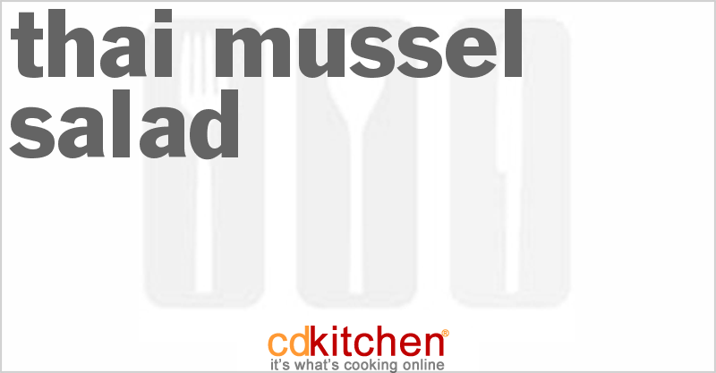 Thai Mussel Salad - CDKitchen.com