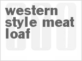 recipe for western-style meat loaf