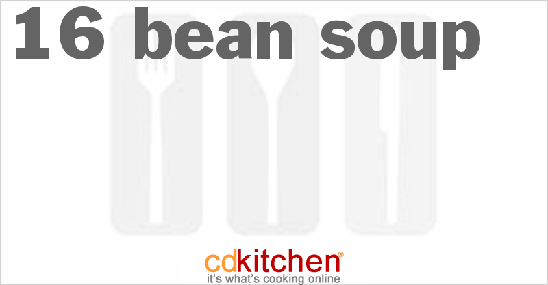 16 Bean Soup - CDKitchen.com