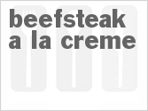 recipe for beefsteak a la creme