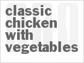 recipe for classic chicken with vegetables
