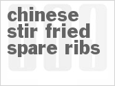 recipe for chinese stir-fried spare ribs