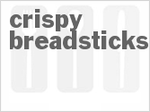 recipe for crispy breadsticks