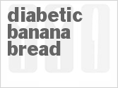 recipe for diabetic banana bread