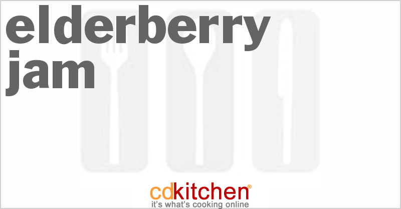 Elderberry Jam - CDKitchen.com