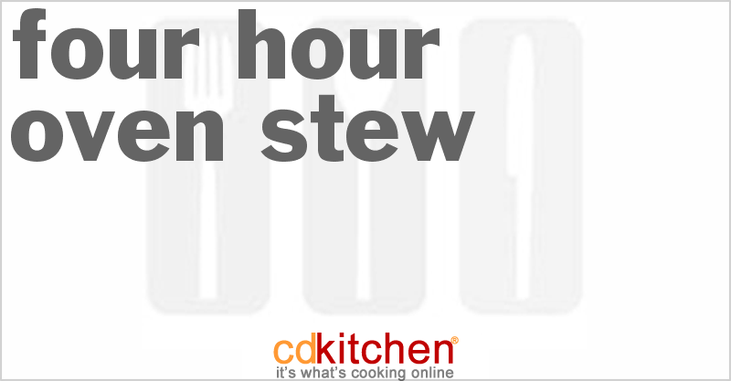Four Hour Oven Stew - CDKitchen.com