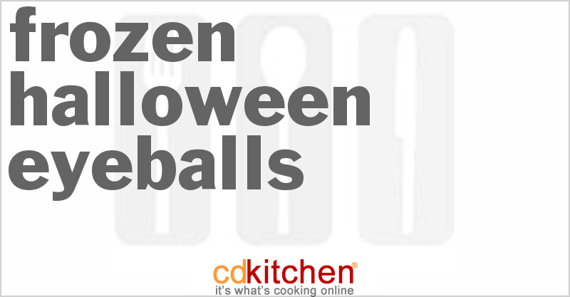 Frozen Eyeballs - CDKitchen.com