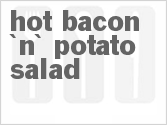 recipe for hot bacon 'n' potato salad
