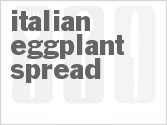 recipe for italian eggplant spread