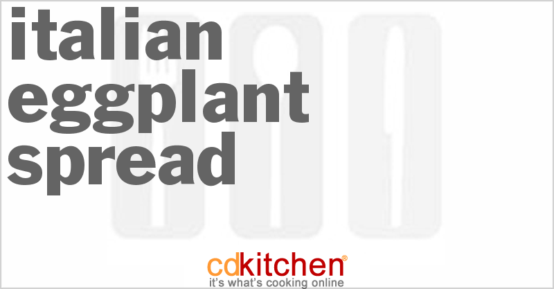Italian Eggplant Spread - CDKitchen.com