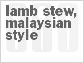 recipe for lamb stew, malaysian style