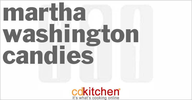 Martha Washington Candies - CDKitchen.com