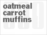 recipe for oatmeal carrot muffins