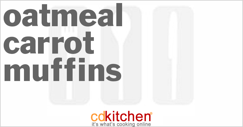 Oatmeal Carrot Muffins - CDKitchen.com