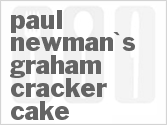 recipe for paul newman's graham cracker cake