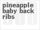recipe for pineapple baby back ribs