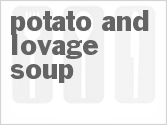 recipe for potato and lovage soup